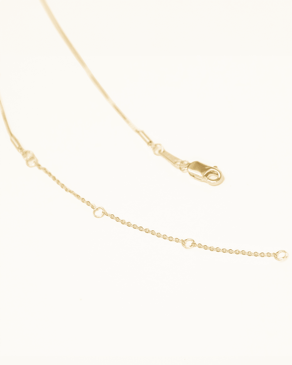 Pavé Initial Necklace - Gold