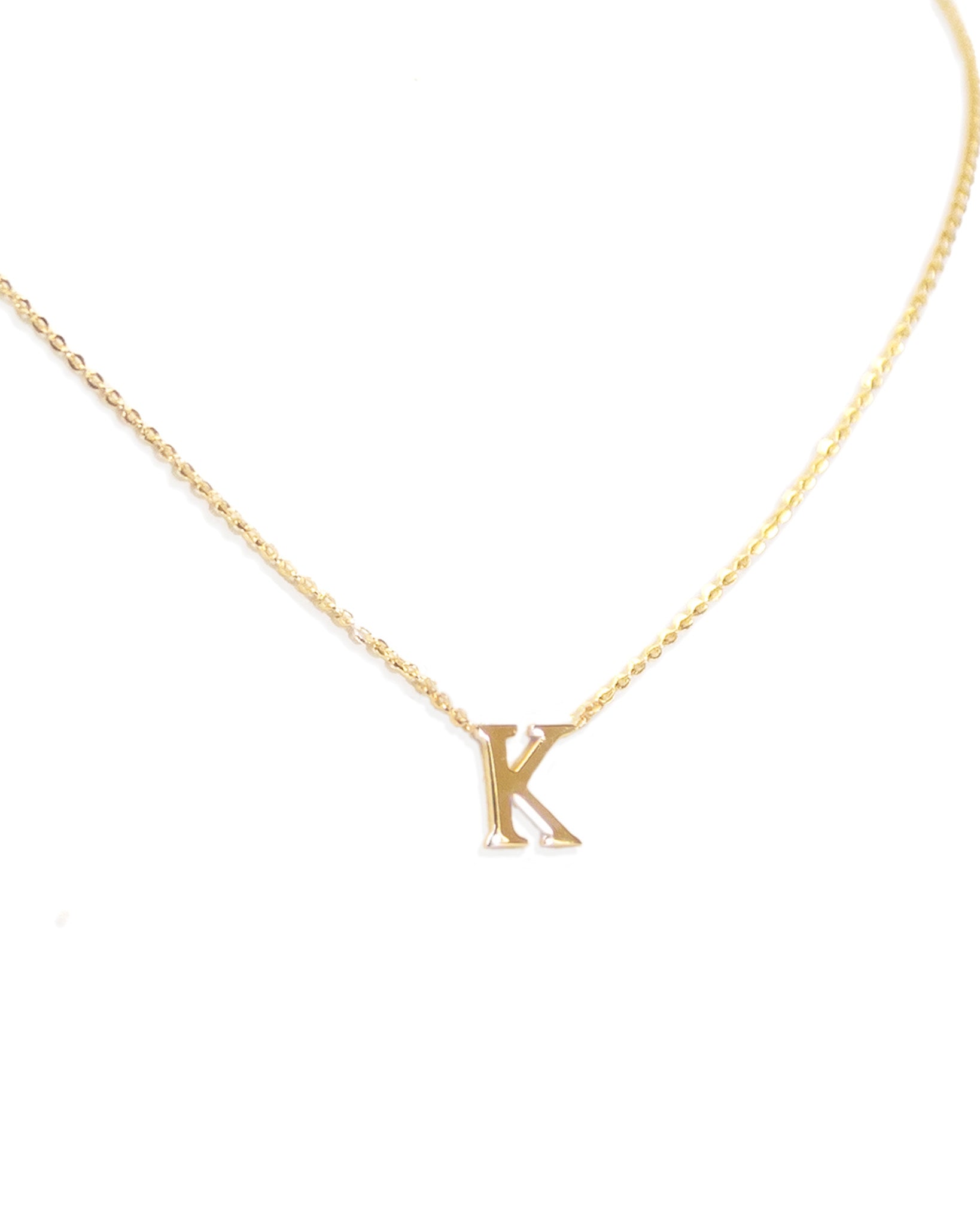 Rosegold - Initial Necklace – Katyb Jewellery Design